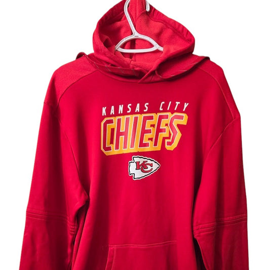 Pre-Owned - Kansas City Chiefs Pullover Hoodie Size XL - NFL